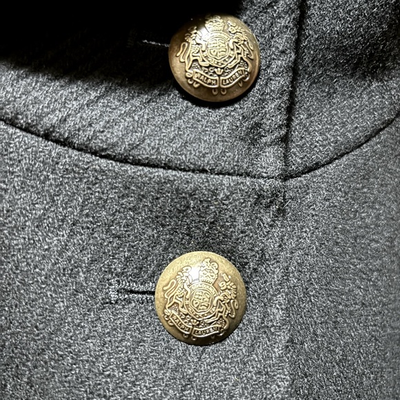 Lauren Ralph Lauren Wool Blend Coat, Size 12, Black, New Condition! - Picture 4 of 8